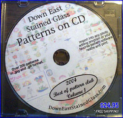 stained
                        glass pattern cd