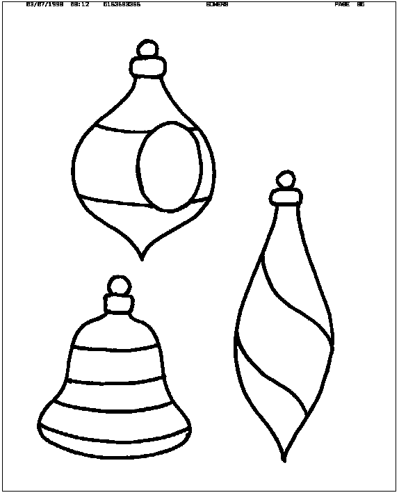 Printable Free Stained Glass Christmas Ornament Patterns