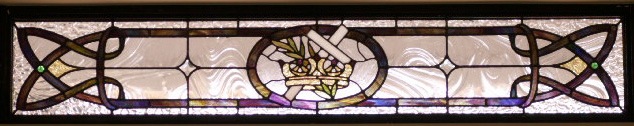 church transom stained glass