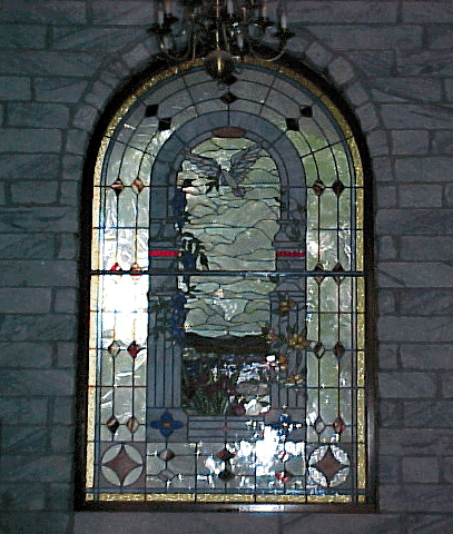 interior photo dove window